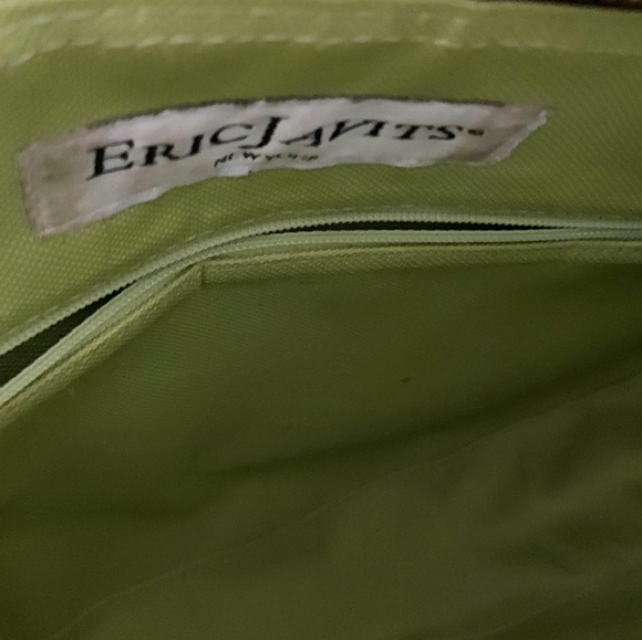 Eric Javits Raffia straw shoulder bag in black - Picture 9 of 10